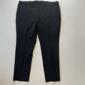 NEW Cole Haan Grand OS 42x30 Black Stretch Wool‎ Slim Suit Seperate Dress Pants